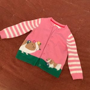 Excellent condition worn for Easter! Mini boden hamster sweater.